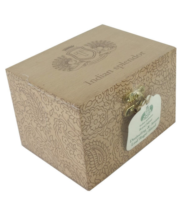 DARJEELING ROYAL JAIPUR TEA 125 GM ASSORTED WOODEN CHESTLET