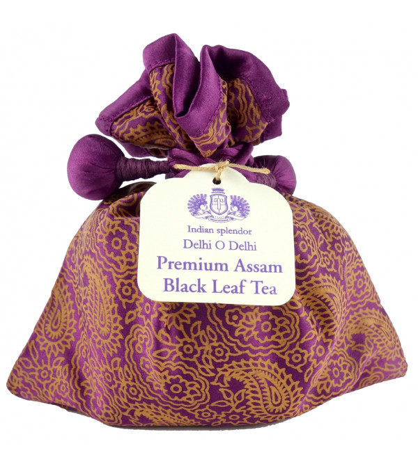 DELHI O DELHI PREMIUM ASSAM BLACK LEAF TEA 125 GM ASSORTED POTLI