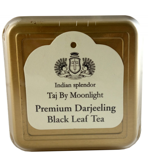 PREMIUM DARJEELING BLACK LEAF TEA 125 GM ASSORTED METAL CADDY