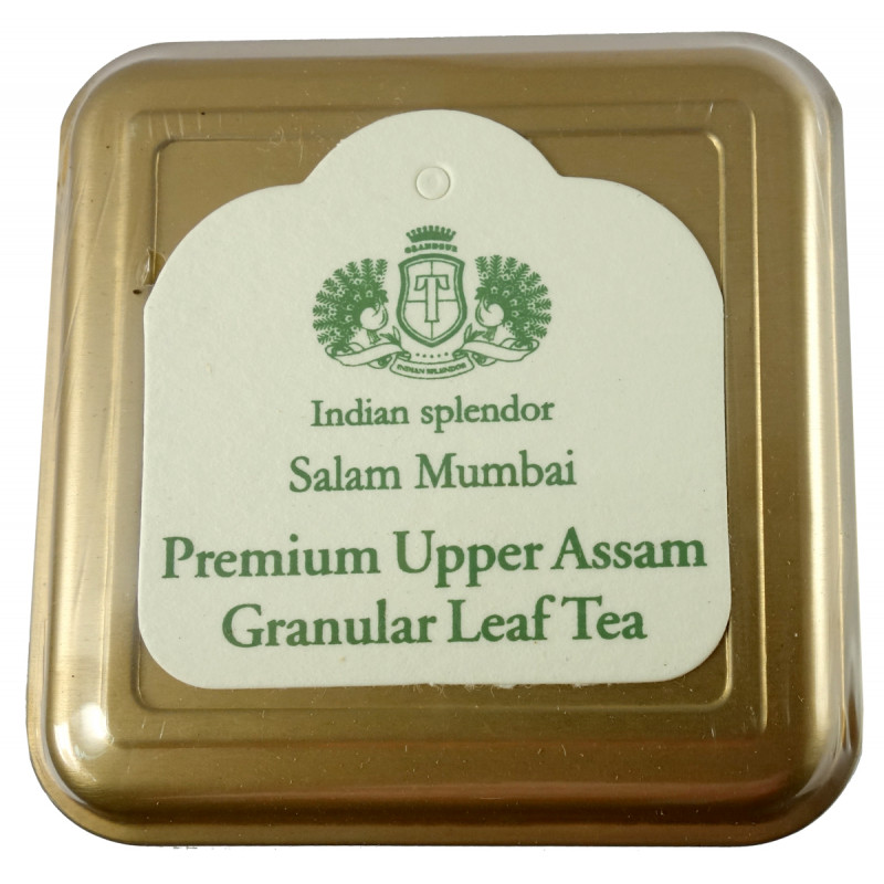 PREMIUM UPPER ASSAM GRANULAR LEAF TEA 125 GM ASSORTED METAL CADDY