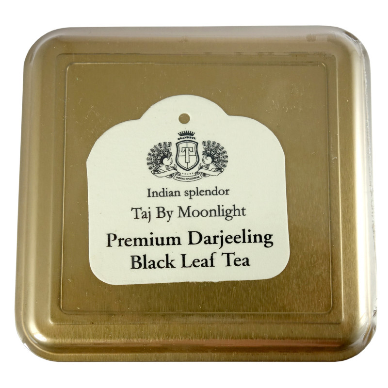 MOONLIGHT PREMIUM DARJEELING BLACK LEAF TEA 250 GM ASSORTED METAL CADDY