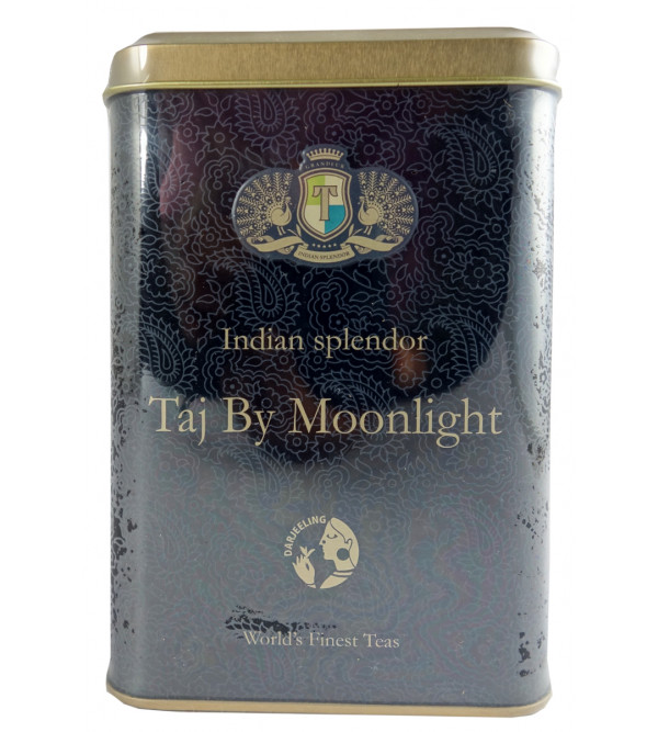 MOONLIGHT PREMIUM DARJEELING BLACK LEAF TEA 250 GM ASSORTED METAL CADDY