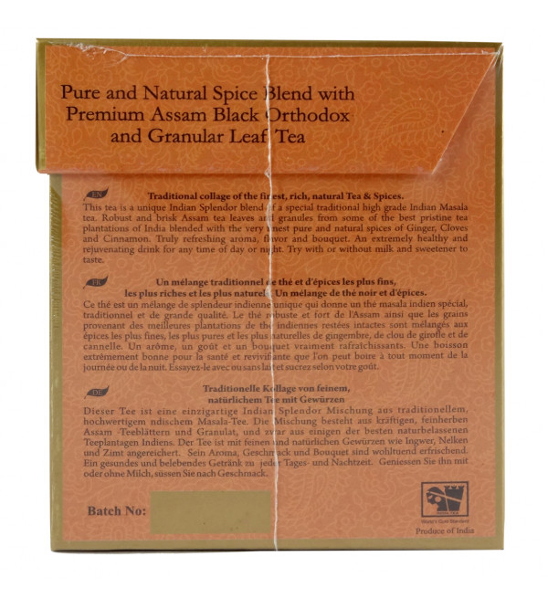 KASHMIR MASALA 20 TEA BAG ASSORTED BOXES