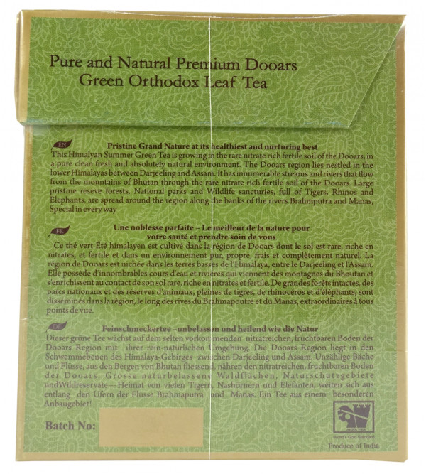 HIMALAYAN SUMMER DOOARS GREEN LEAF 20 TEA BAG ASSORTED BOXES