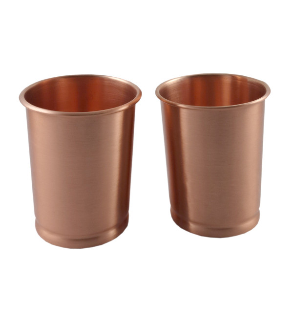 HANDICRAFT COPPER BOTTLE GLASS 3 PC SET