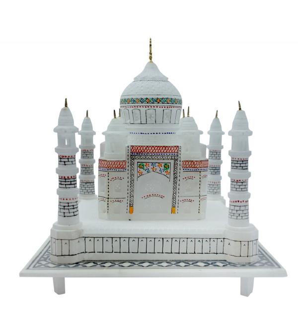 HANDICRAFT MARBLE ALABASTER TAJ MAHAL 4 inch  