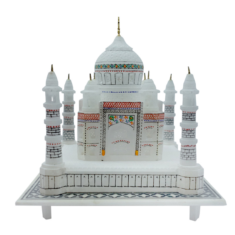 HANDICRAFT MARBLE ALABASTER TAJ MAHAL 4 inch  