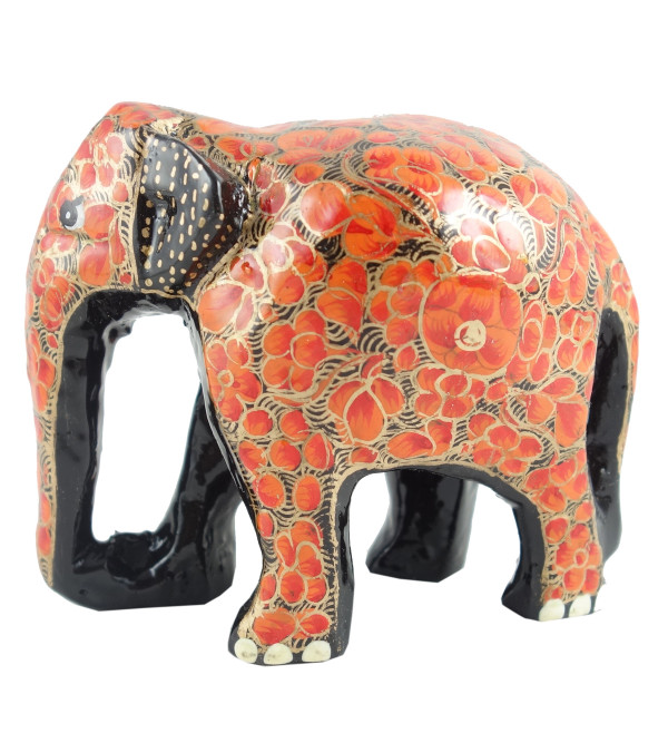 PAPER MACHE ELEPHANT 3 INCH ASSORTED COLOR