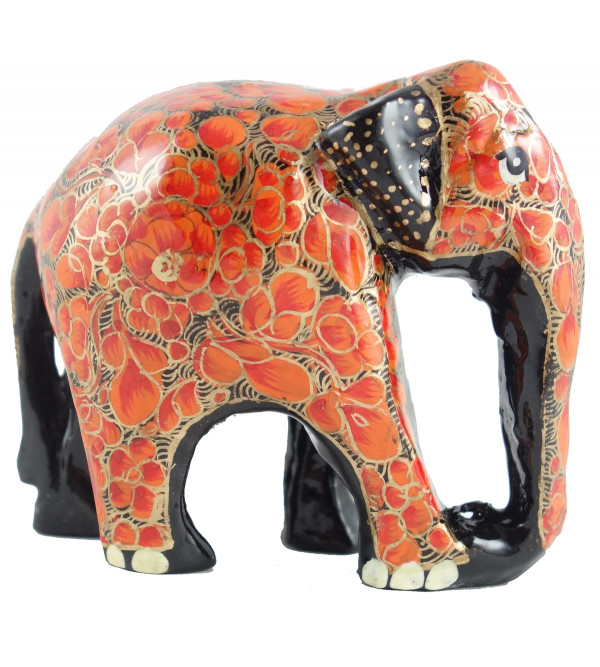 PAPER MACHE ELEPHANT 3 INCH ASSORTED COLOR