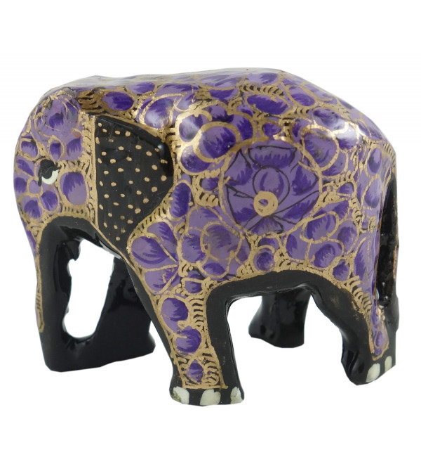 PAPER MACHE ELEPHANT 2 INCH ASSORTED COLOR 