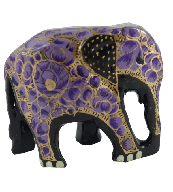 PAPER MACHE ELEPHANT 2 INCH ASSORTED COLOR 