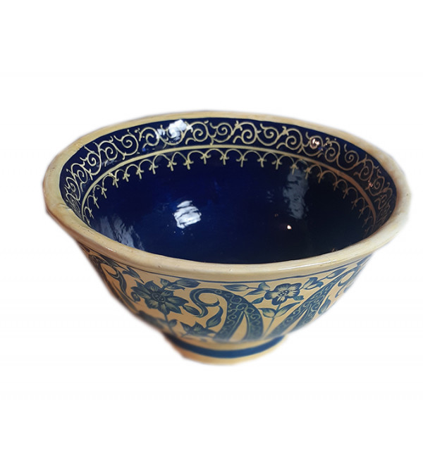 4 INCH BOWL BLUE DESIGN