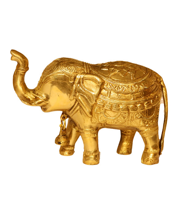 Brass St Elephant 8  Inch 1.8kg