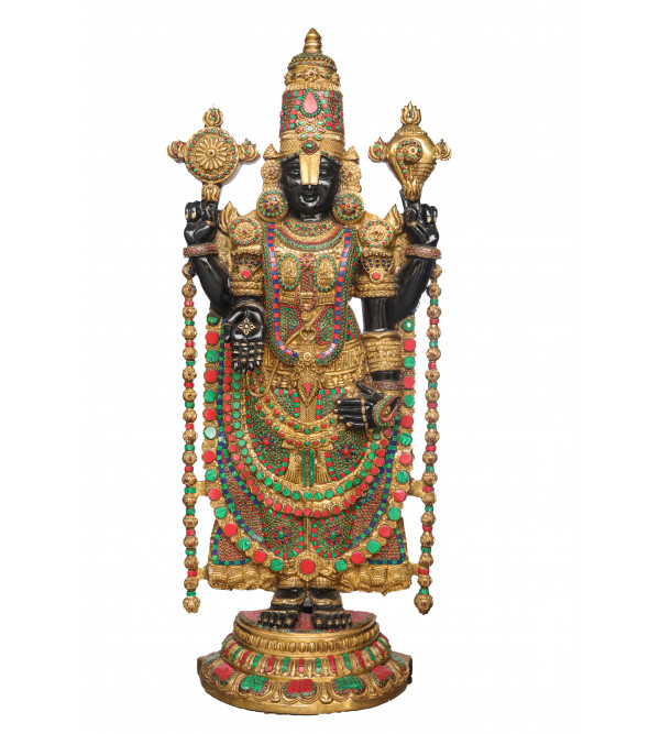 Brass Tirupati Balaji 46 Inch   48.100 Kg
