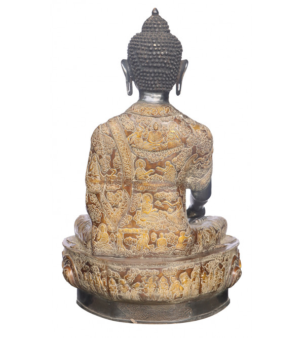 Brass Buddha Carving 33 Inch 51 Kg 