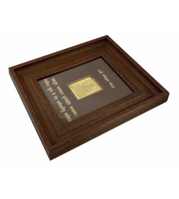 HANDICRAFT WALL MEMENTO GOLD PLATED ASSORTED WOODEN FRAME