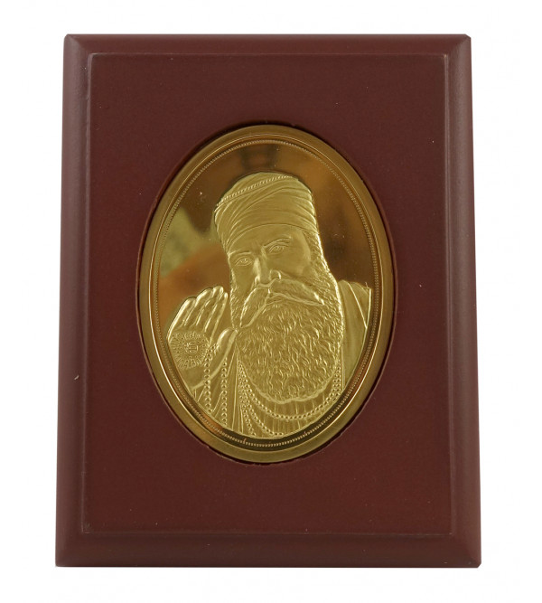 HANDICRAFT MEMENTO GOLD PLATED GURUNANAK 