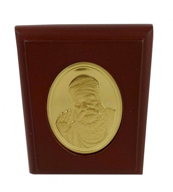 HANDICRAFT MEMENTO GOLD PLATED GURUNANAK 