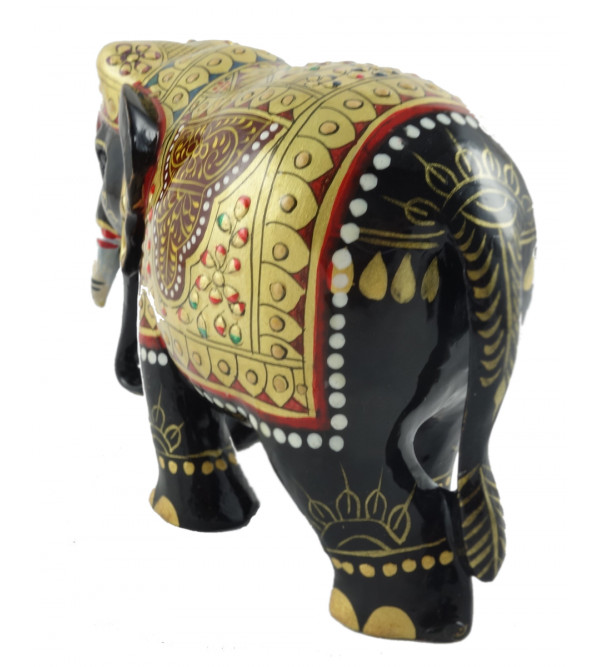 HANDICRAFT PAINTED ELEPHANT PATHA 4 INCH