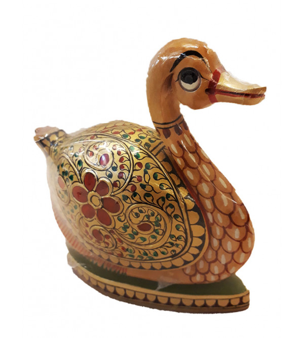 Kadamba wood Handcrafted and Hand painted Duck