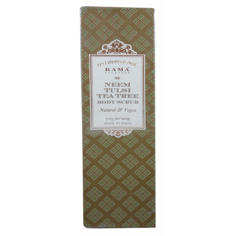 NEEM TULSI TEA TREE BODY SCRUB 200G 