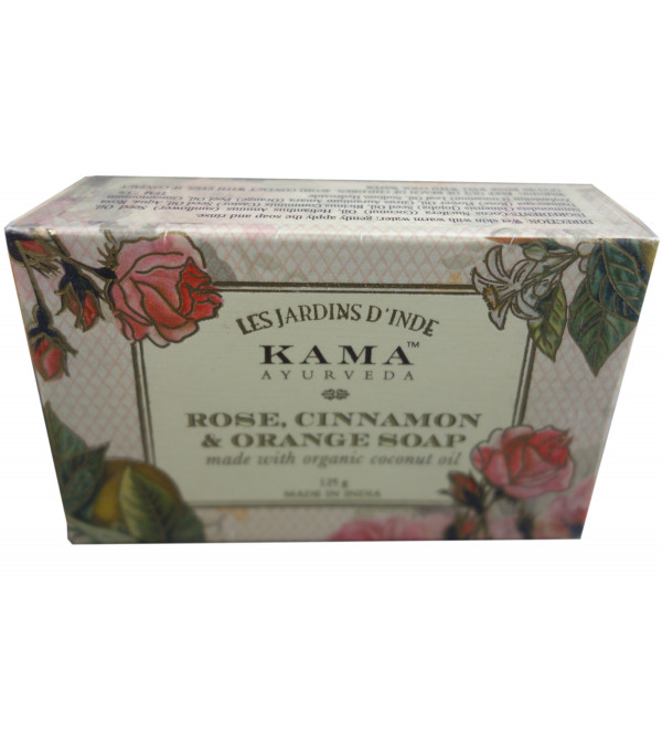 ROSE CINNAMON  ORANGE SOAP 125g