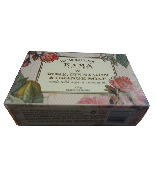 ROSE CINNAMON  ORANGE SOAP 125g