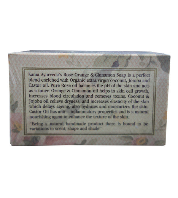 ROSE CINNAMON  ORANGE SOAP 125g