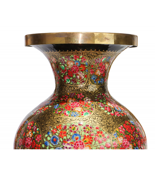 Flower Vase 14 X28 Inch Brass Lining