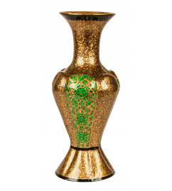 Flower Vase 12 Inch Assorted Design Brass Linning Full 