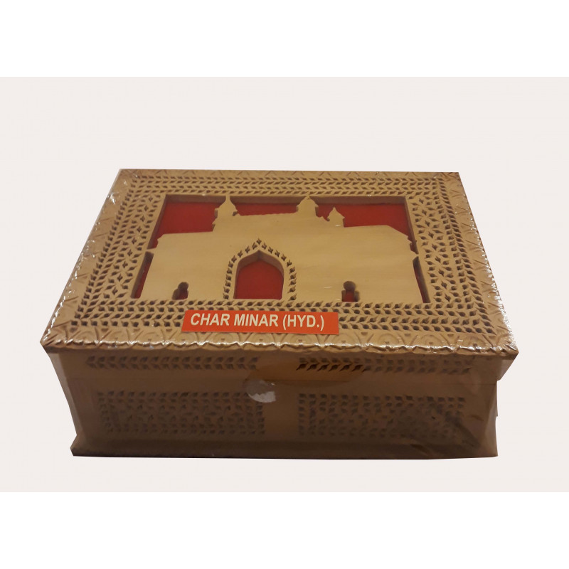 Wooden Handcrafted Box with Jaali Work