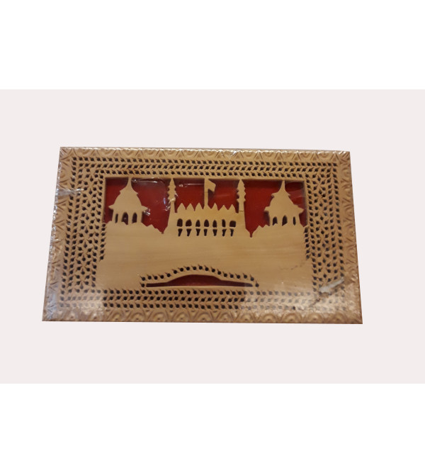 Wooden Box Handcrafted with Fine Jaali Work