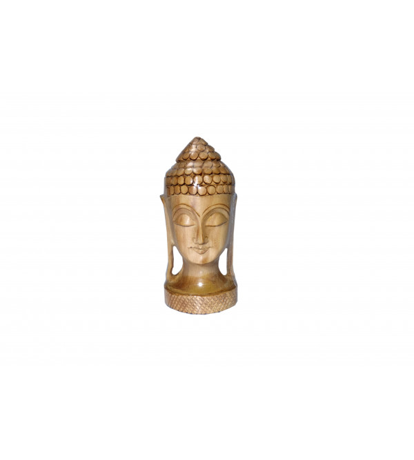 KADAM WOOD BUDDHA HEAD 4 INCH