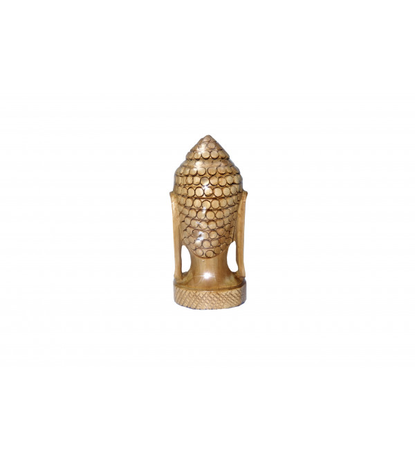 KADAM WOOD BUDDHA HEAD 4 INCH