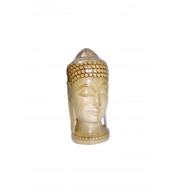 KADAM WOOD BUDDHA HEAD 5 INCH