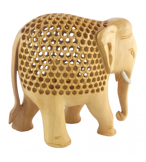 KADAM WOOD ELEPHANT UNDERCUT 3 INCH