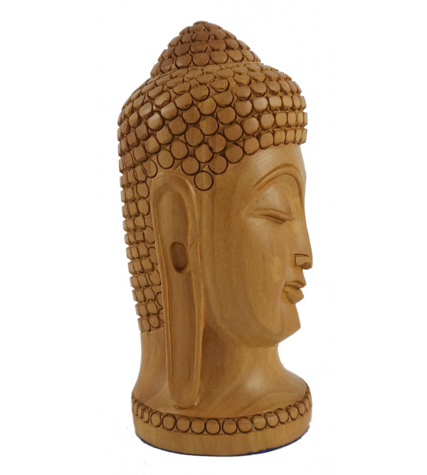 KADAM WOOD BUDDHA HEAD 4 INCH