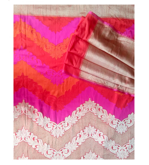 Katan Silk Handloom Banaras Kadua Saree with Blouse