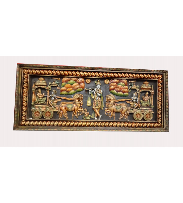 Geeta Panel Handcrafted In Neem Wood Size 30x4x70 Inches