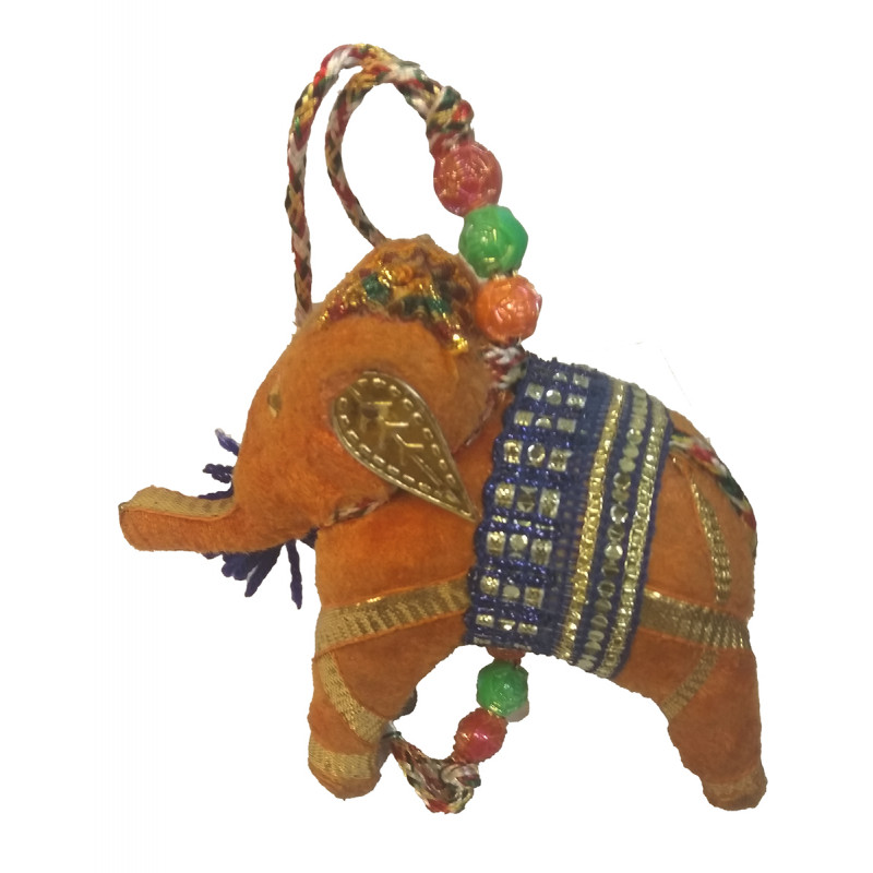 Traditional Stuff Toys of Rajasthan Elephant Size 2 Inch