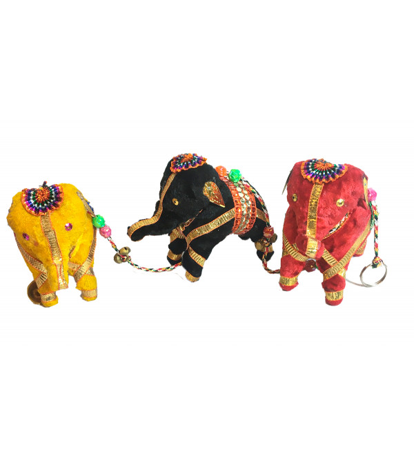 Soft Stuffed Toys Elephant Hanging  3 Pcs