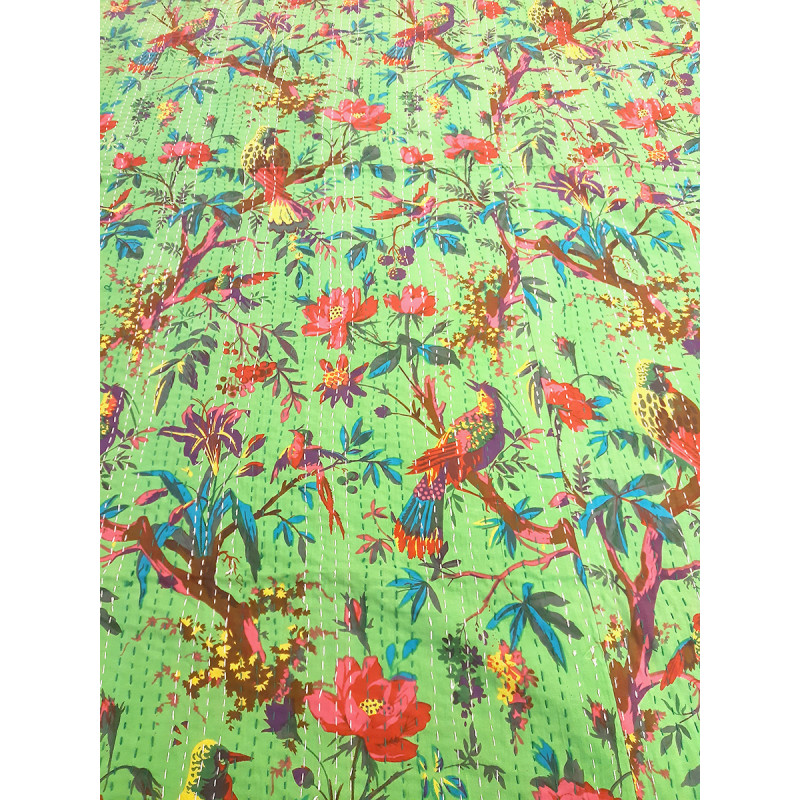 Cotton Hand Block Printed Table Cover Size 60x90 Inch