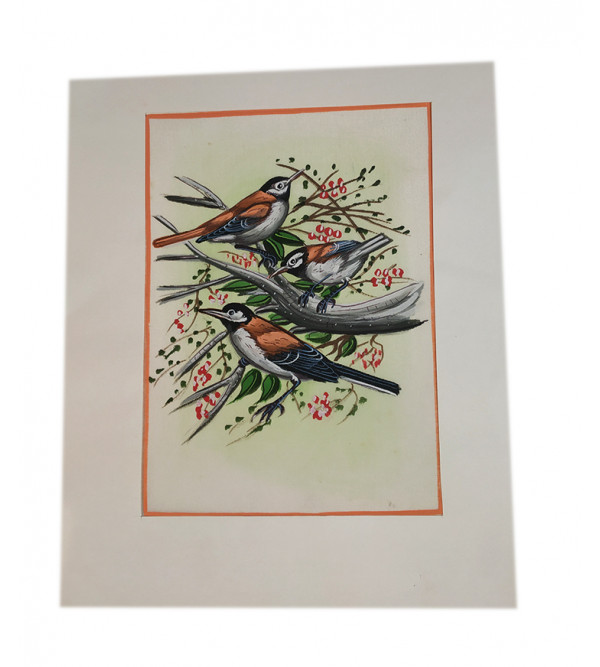 Traditional Birds Handmade Painting