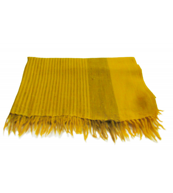 Woolen Stoles Stripe  Angora Wool 28 X80 Inch In Assorted Designs and Colours