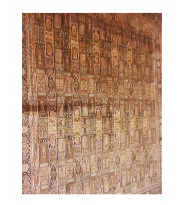 Kashmir Hand Knotted Silk x Silk Carpet Size 9 ft X 12 ft 