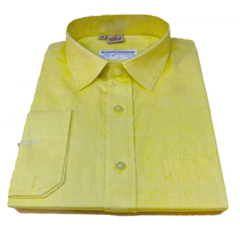 Plain Cotton Shirt Full Sleeve Size 44 Inch