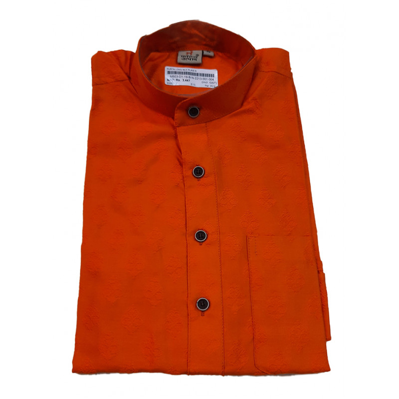 Silk Kurta Handloom Full Sleeve Size 38 Inch