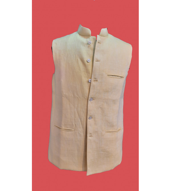 Linen Nehru Jacket size 40 Inch