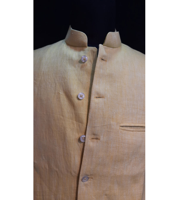Linen Nehru Jacket size 40 Inch