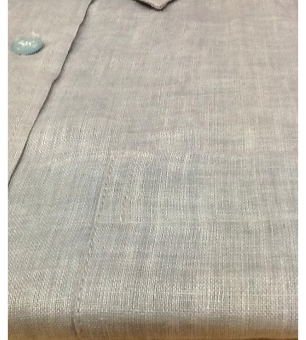 Silk Shirt Half Sleeve Size 42 Inch